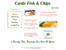 Tablet Screenshot of castlefishandchips.co.uk